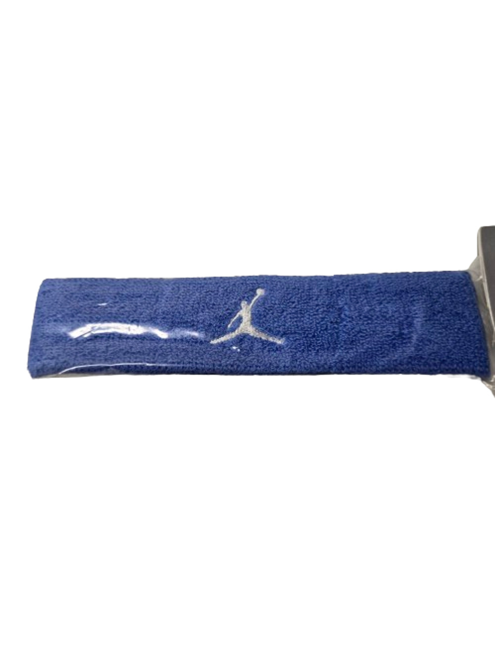 Vintage Jordan Jumpman Blue French Terry Basketball Men's Headband One Size